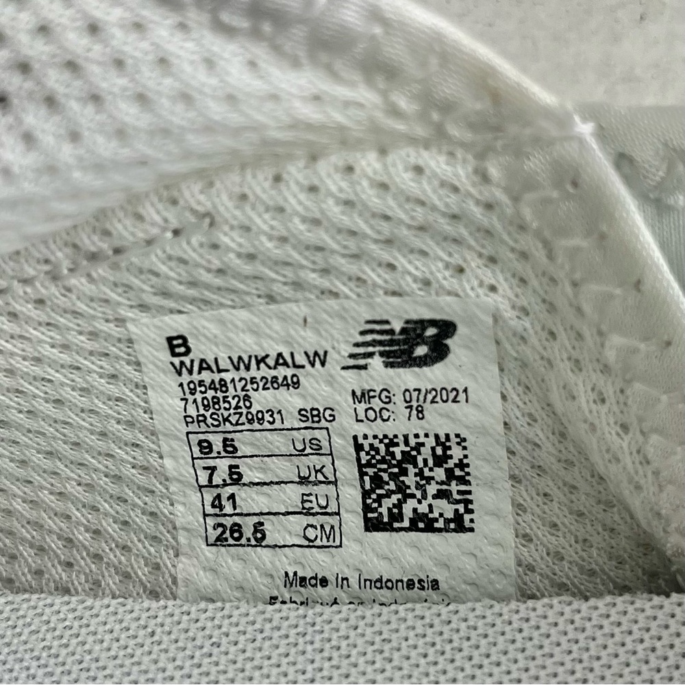 NEW BALANCE White Dynasoft Lowky Alt Walking Shoes NEW 9.5 - Picture 9 of 10